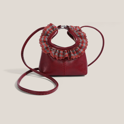 Bolso bandolera con volante Tersilla