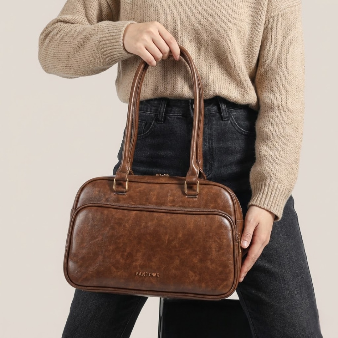 Bolso de mano estructurado Carmelina