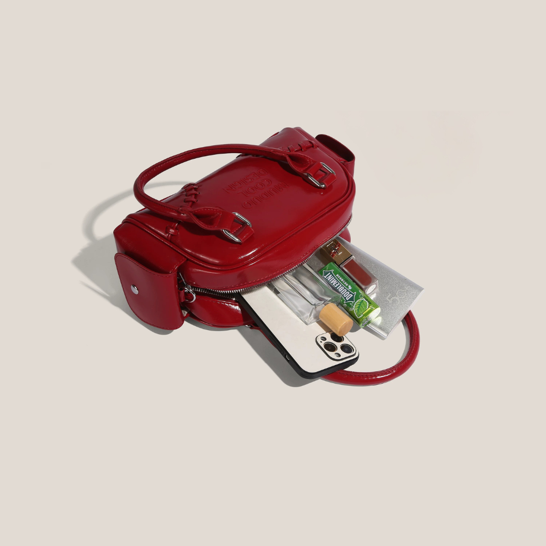 Bolso bowling brillante Nina