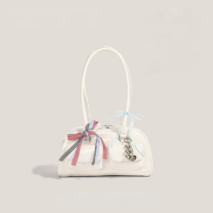 Bolso tote brillante Delfina