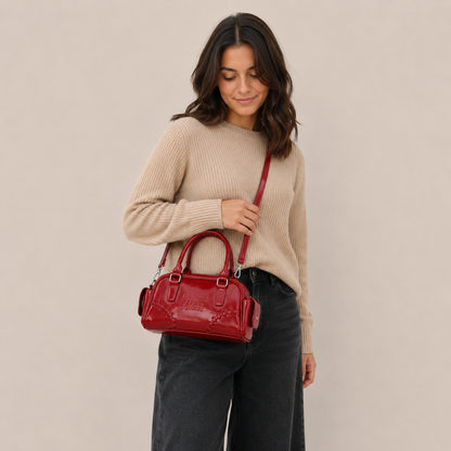 Bolso bowling brillante Nina