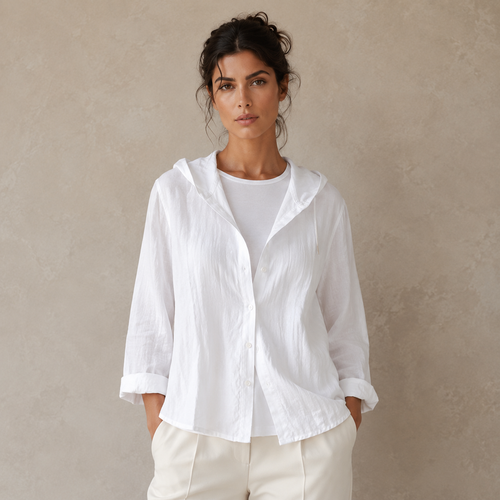 Blusa con capucha Olena