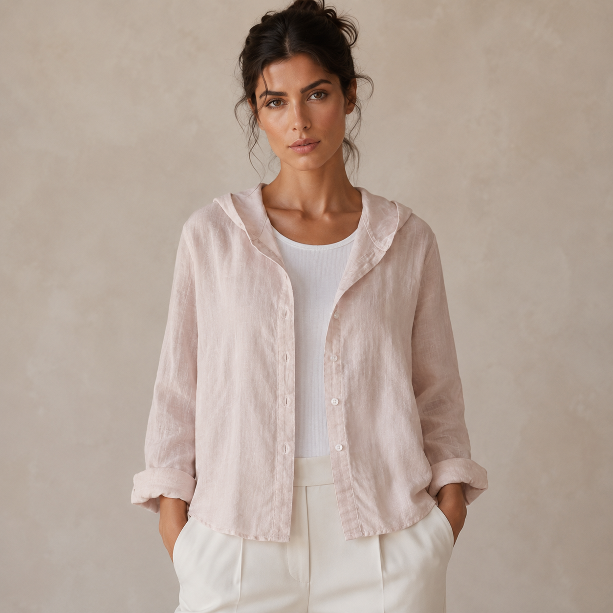 Blusa con capucha Olena