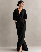 Vestido largo minimalista Alba