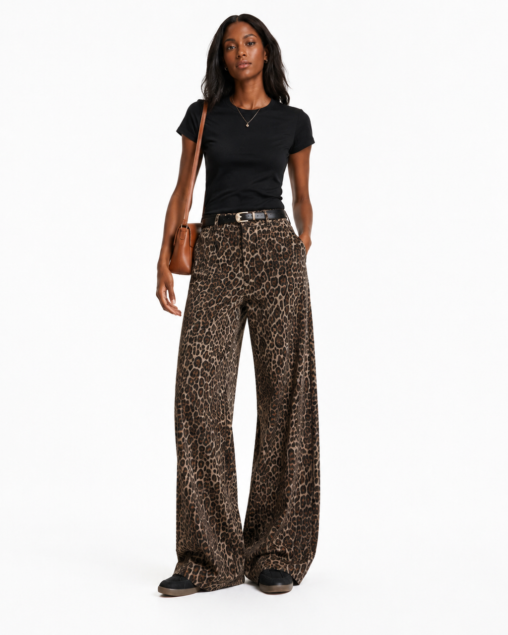 Pantalón leopardo Flora