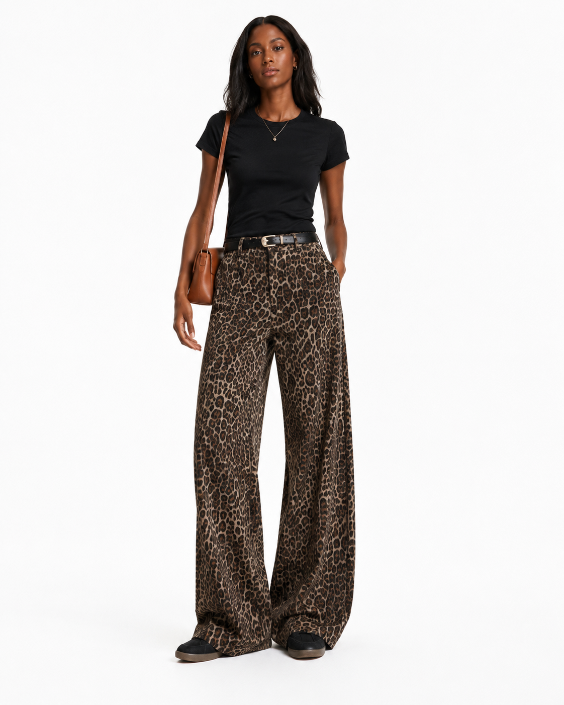 Pantalón leopardo Flora