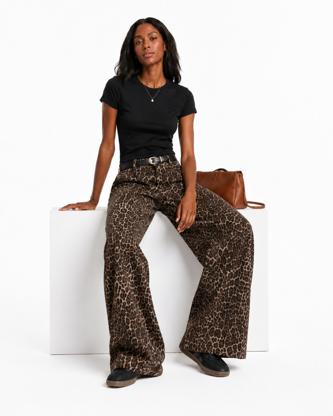 Pantalón leopardo Flora