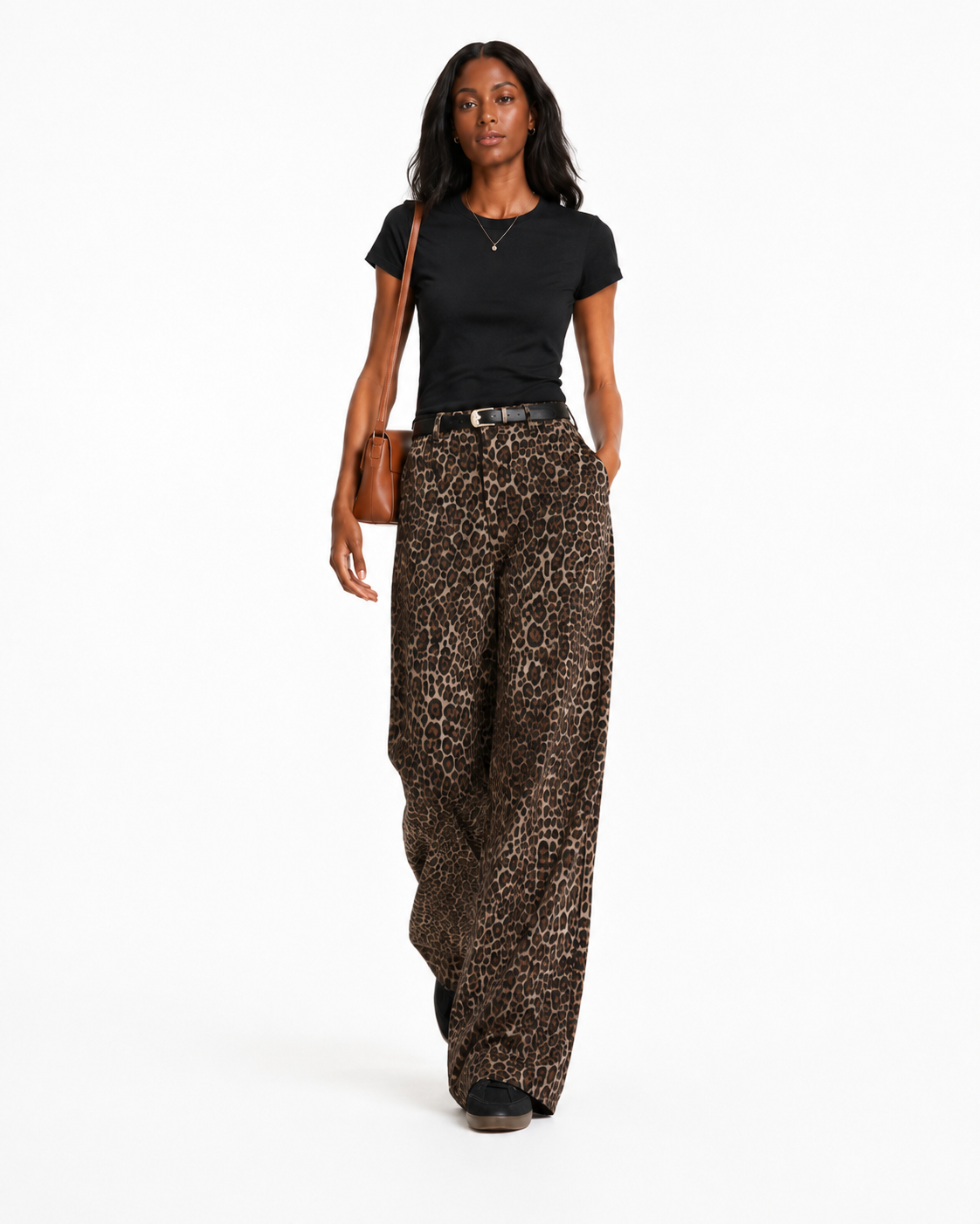 Pantalón leopardo Flora