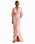 Vestido largo minimalista Alba