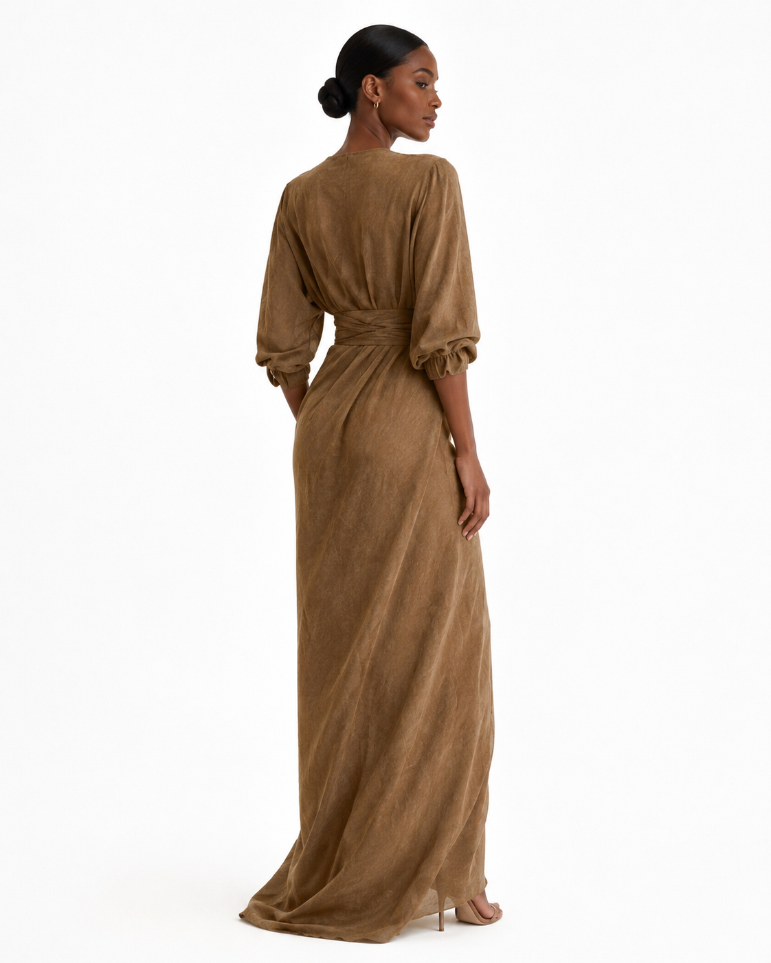 Vestido largo minimalista Alba