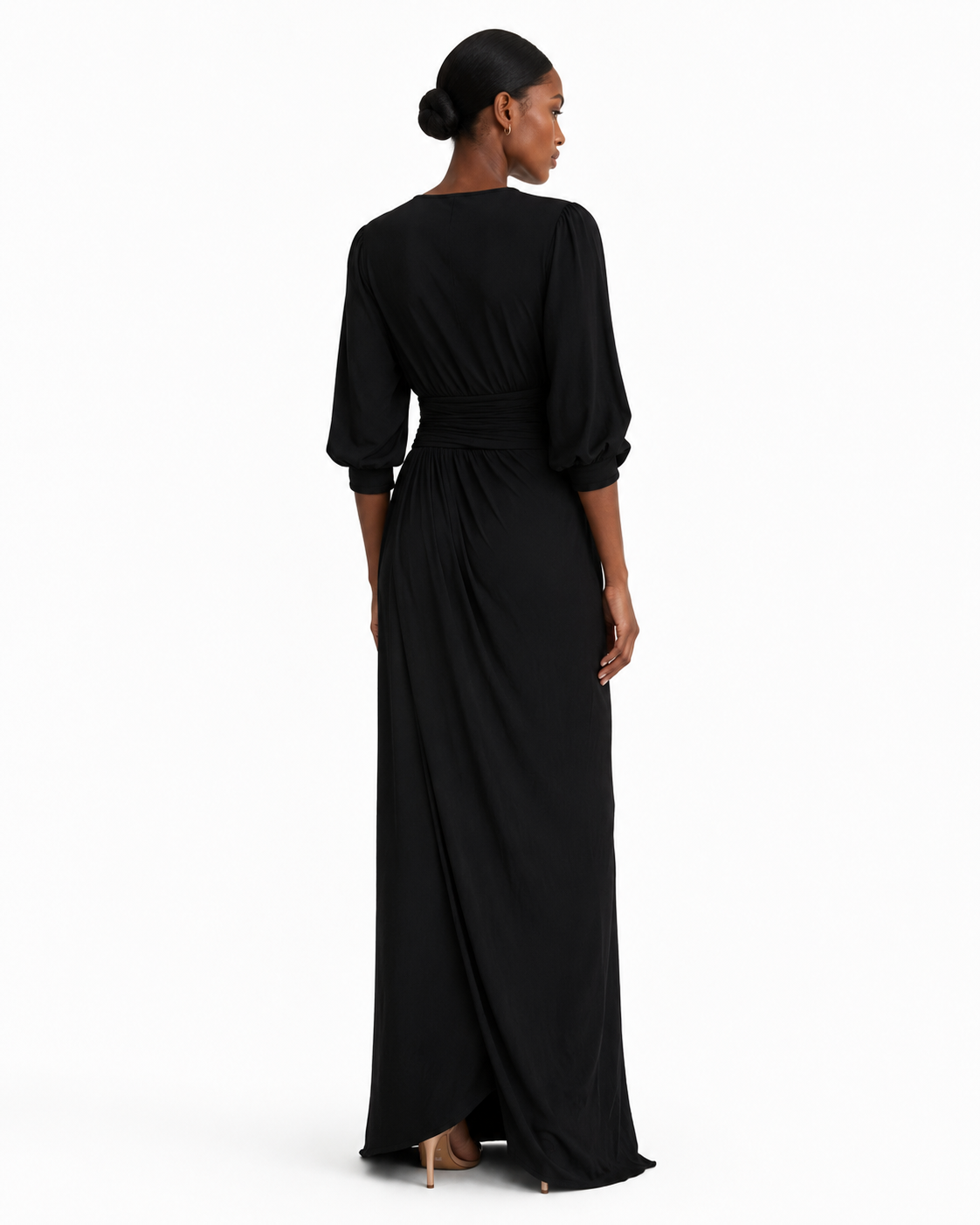 Vestido largo minimalista Alba — vista 7
