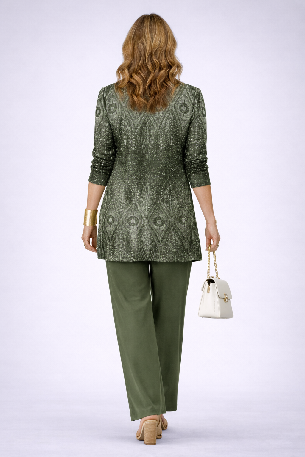 Annalisa | Conjunto de mujer 3 piezas verde