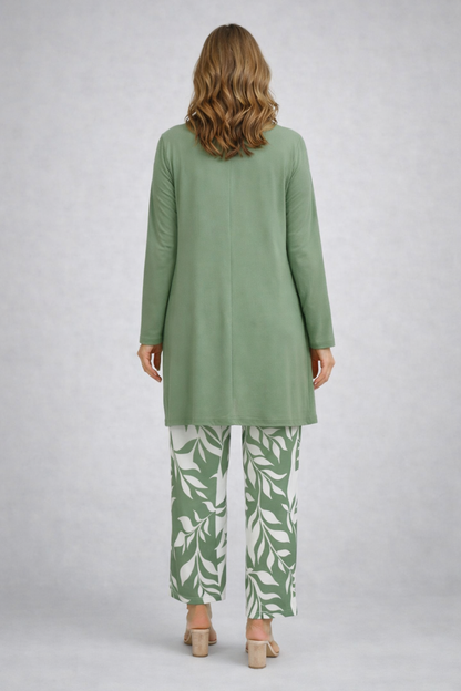 Emma | Conjunto de mujer 3 piezas verde