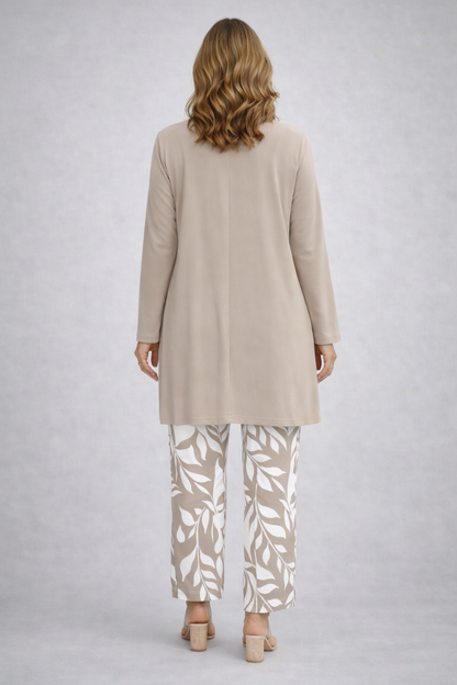 Erica | Conjunto de mujer 3 piezas beige