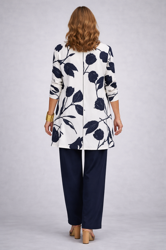 Evelina | Conjunto de mujer 3 piezas azul