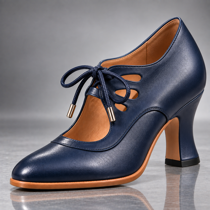 Zapatos de tacón con cordones Berta — vista 1