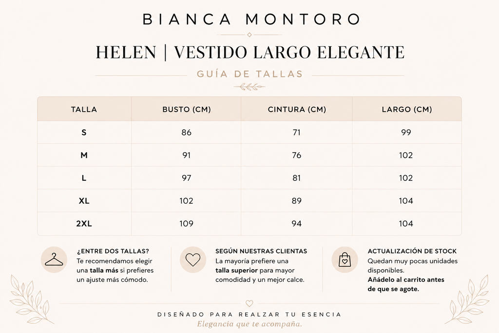 Helen | Vestido largo elegante