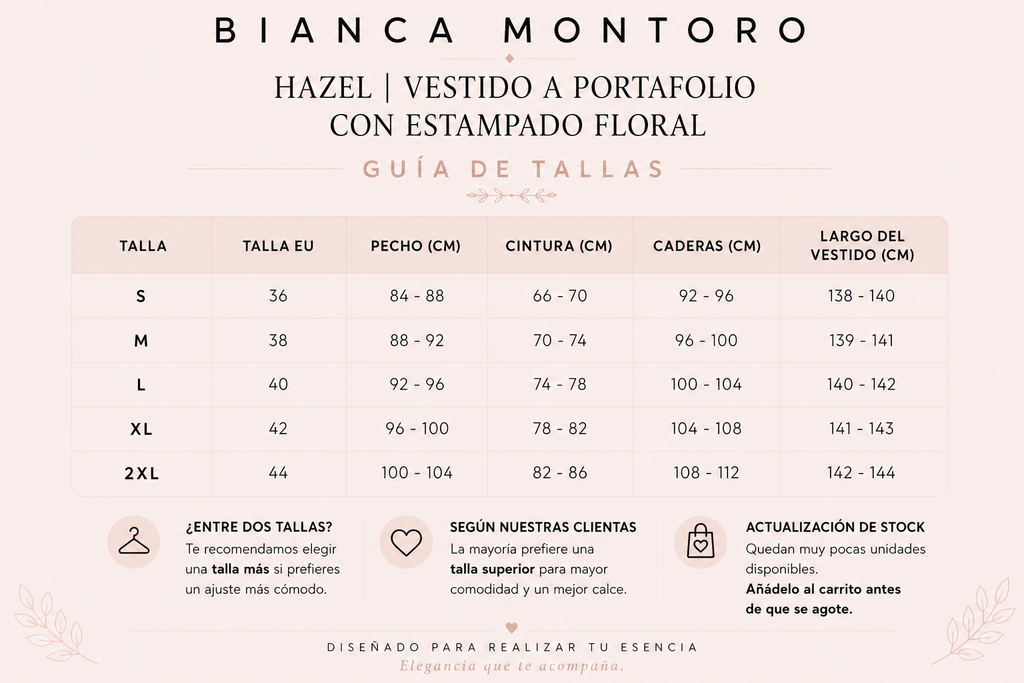 Hazel | Vestido cruzado con estampado floral
