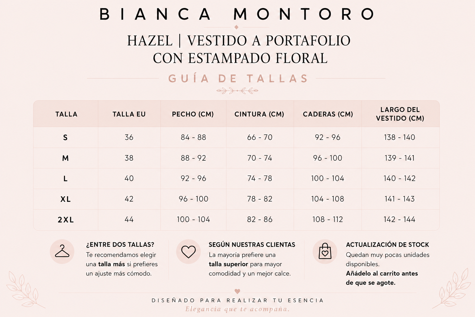 Hazel | Vestido cruzado con estampado floral