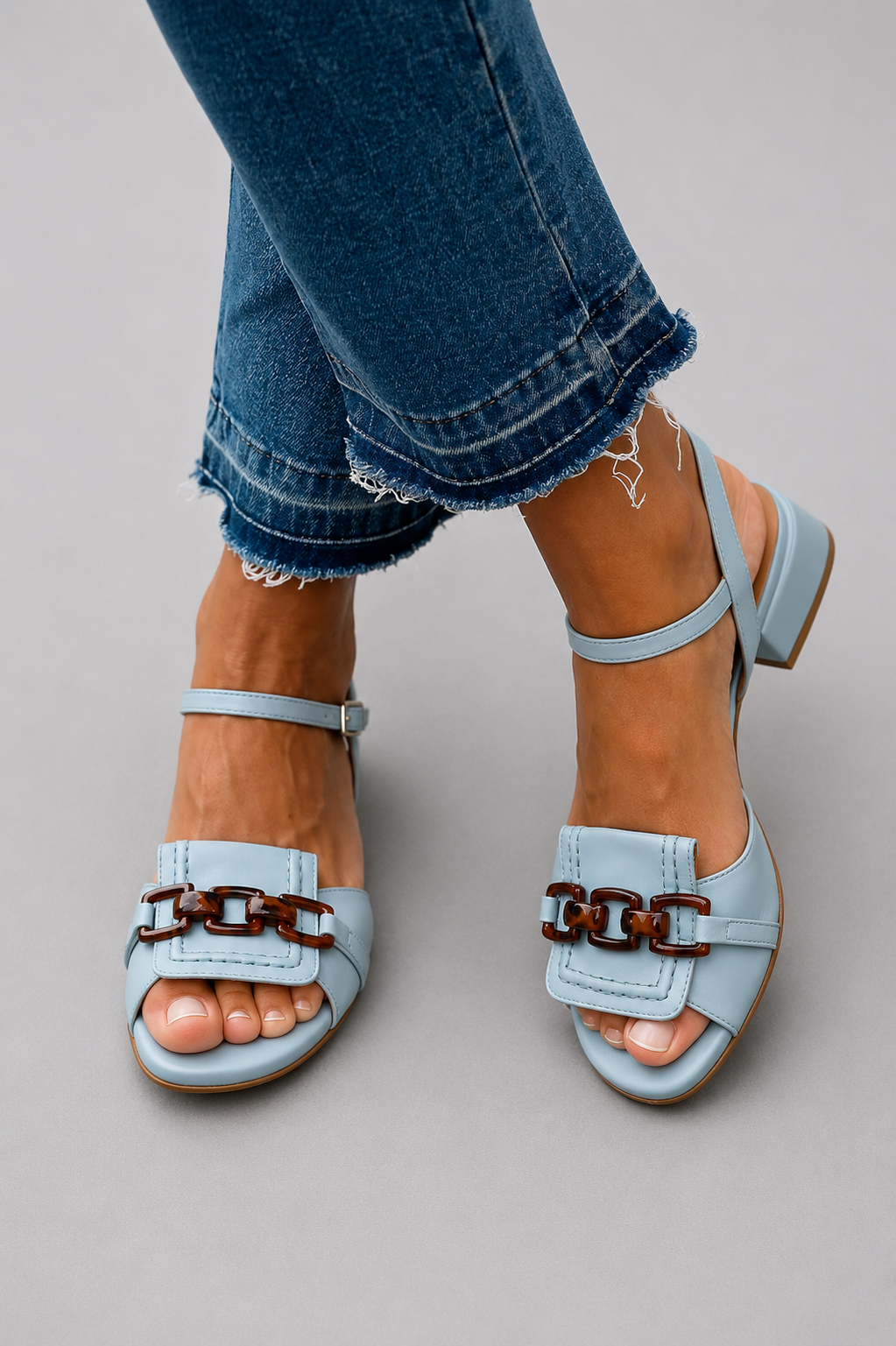 Sandalias de tacón Azzurra