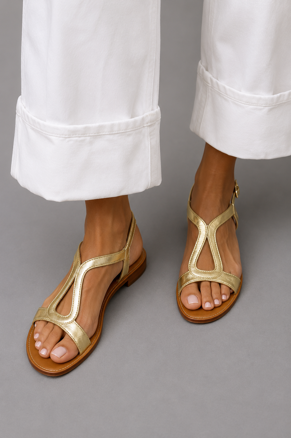 Sandalias planas Ludovica