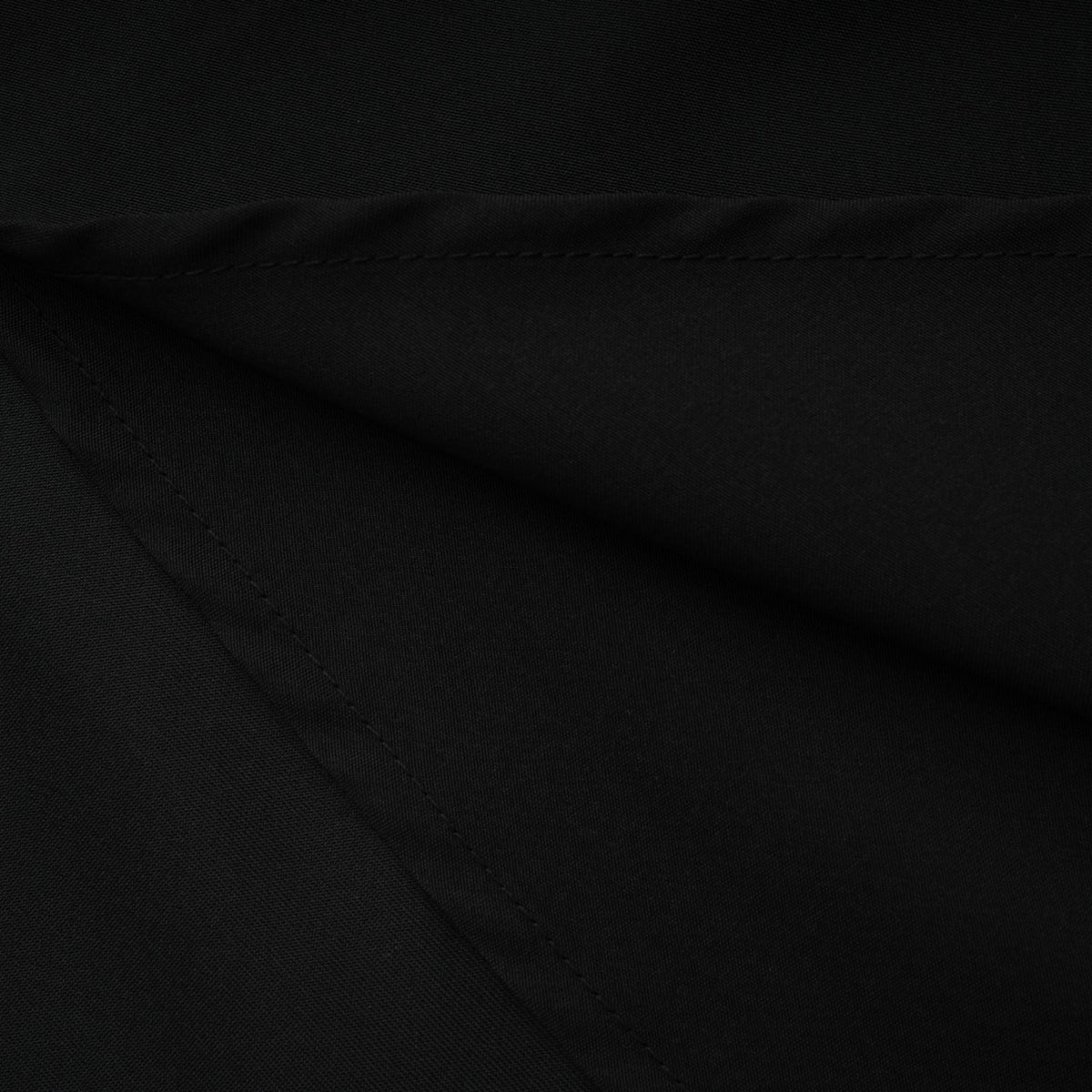 Vestido largo de satén con paneles de encaje negro Mirela — vista 16