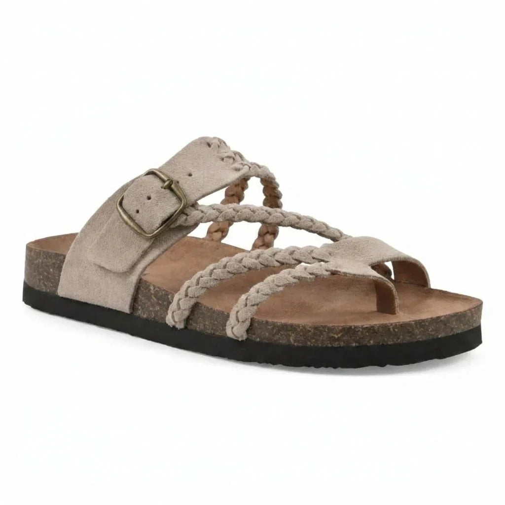 Sandalias planas de tiras Lucia