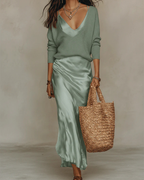 Vestido midi Lorena