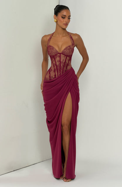 Vestido largoBonita - Mulberry — vista 13