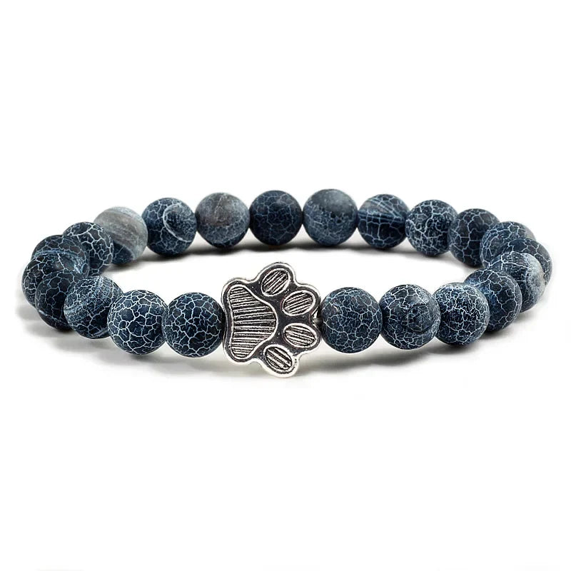 Pulsera de huella en piedra natural