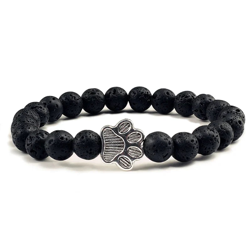 Pulsera de huella en piedra natural