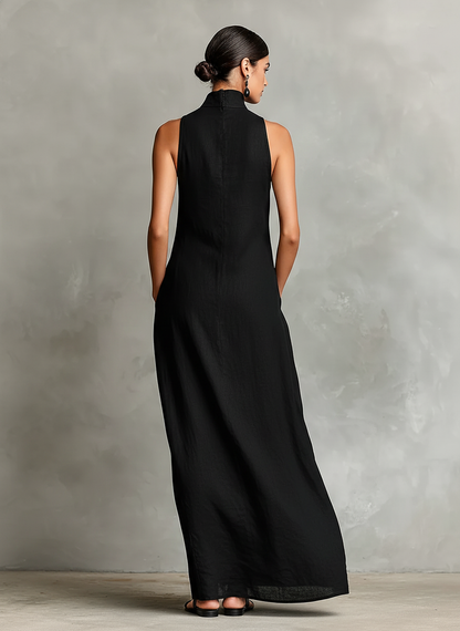 Vestido largo minimalista Caterina