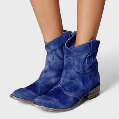 Vilma | Botines camperos con tacón ancho