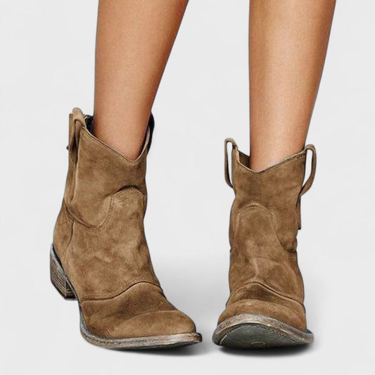 Vilma | Botines camperos con tacón ancho