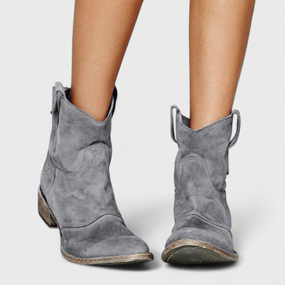 Vilma | Botines camperos con tacón ancho
