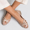 Sandalias planas Victoire