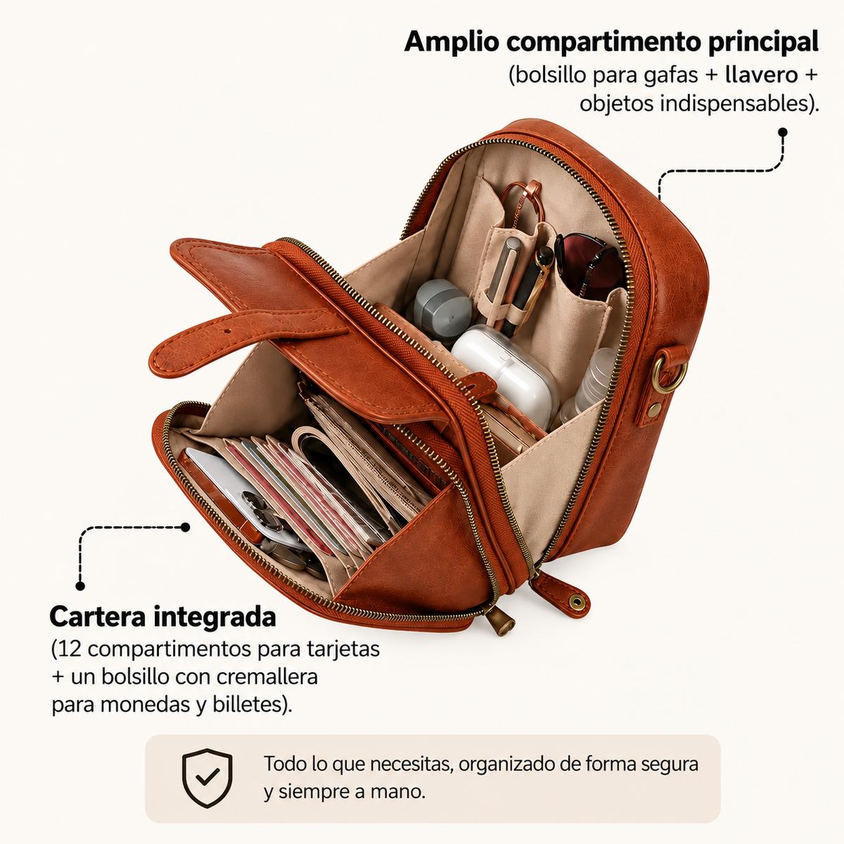 Bolso bandolera Vastra