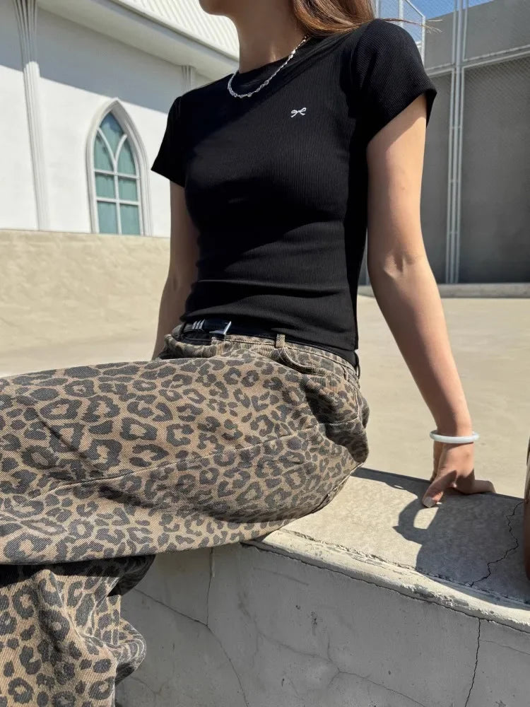 Pantalón leopardo Flora