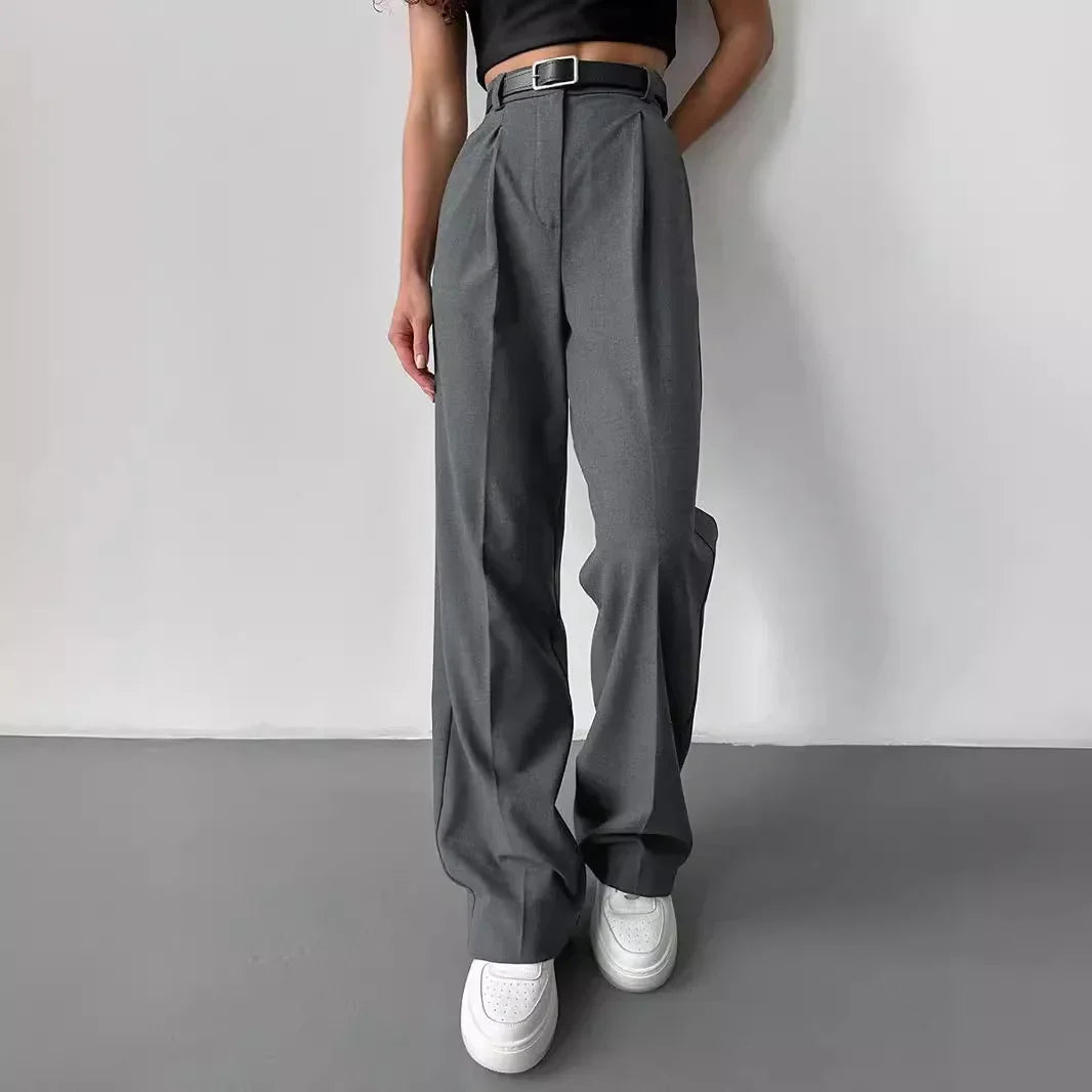 Pantalón recto ancho Margarita