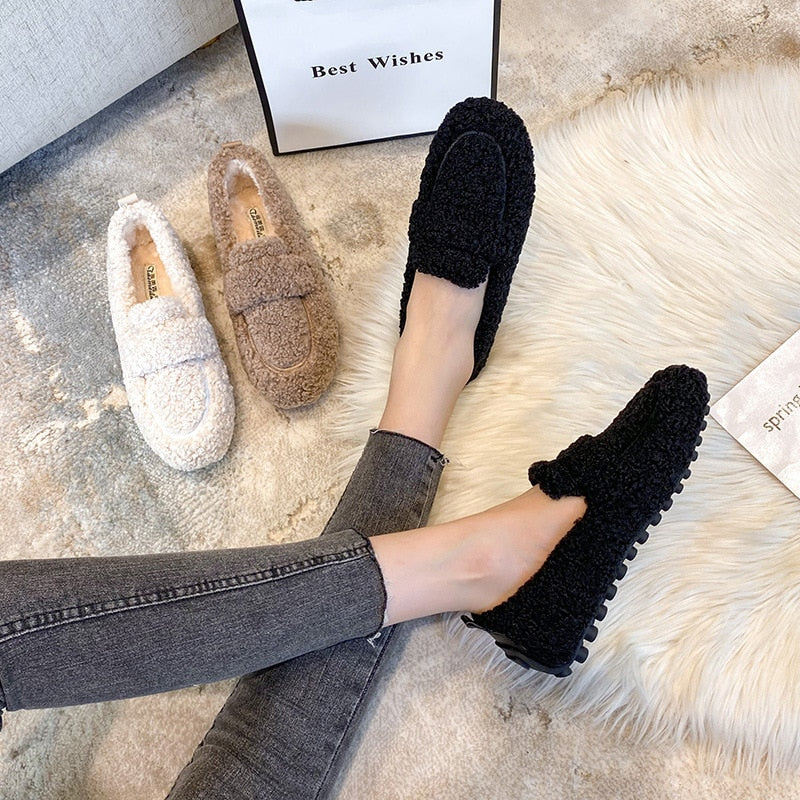 Pantuflas de pelo Vanesa