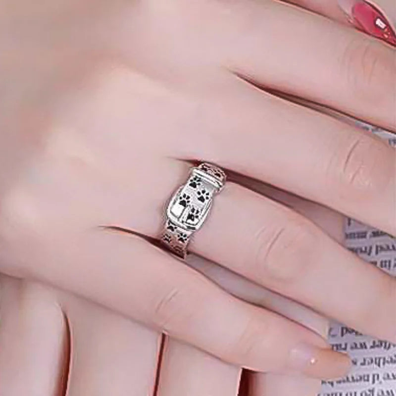 Anillo inspirado en perros