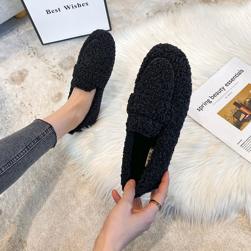 Pantuflas de pelo Vanesa