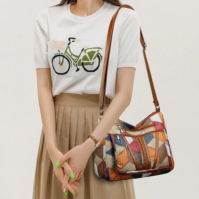 Bolso patchwork Mosaica