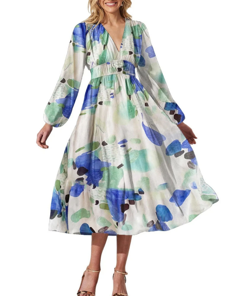 Vestido floral Celine