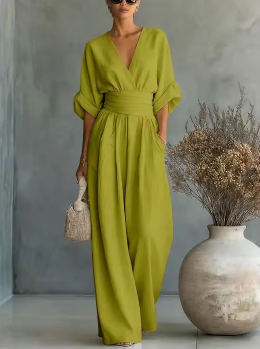 Vega | Mono elegante de pernera ancha