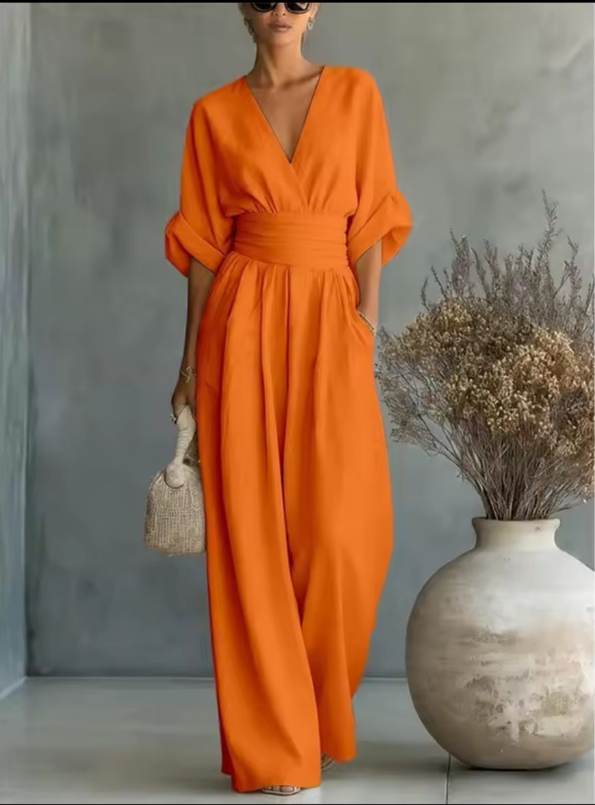 Vega | Mono elegante de pernera ancha