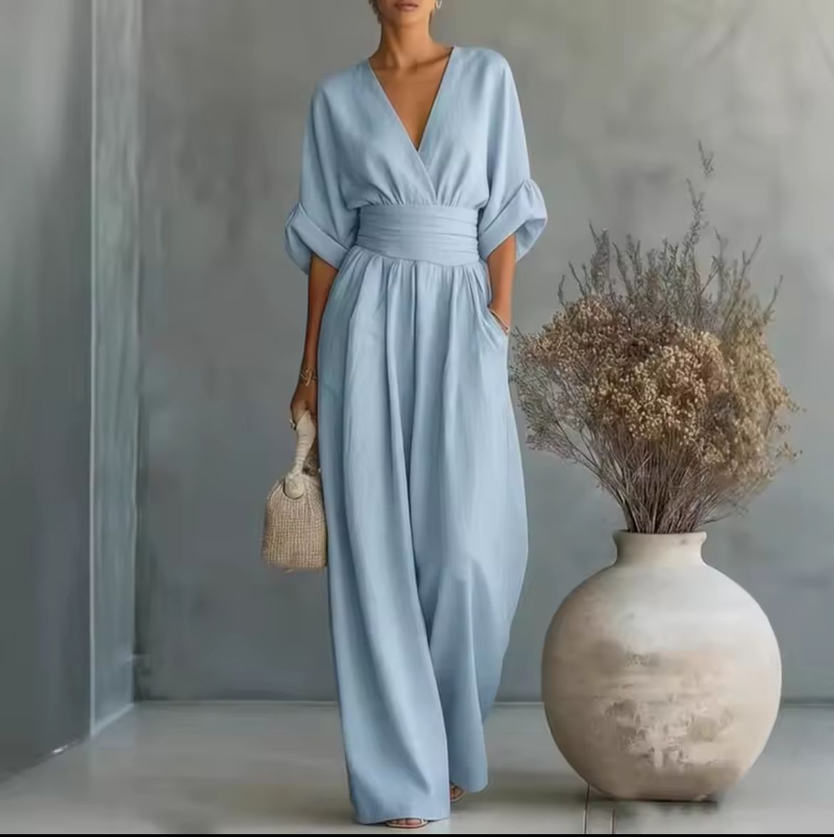 Vega | Mono elegante de pernera ancha