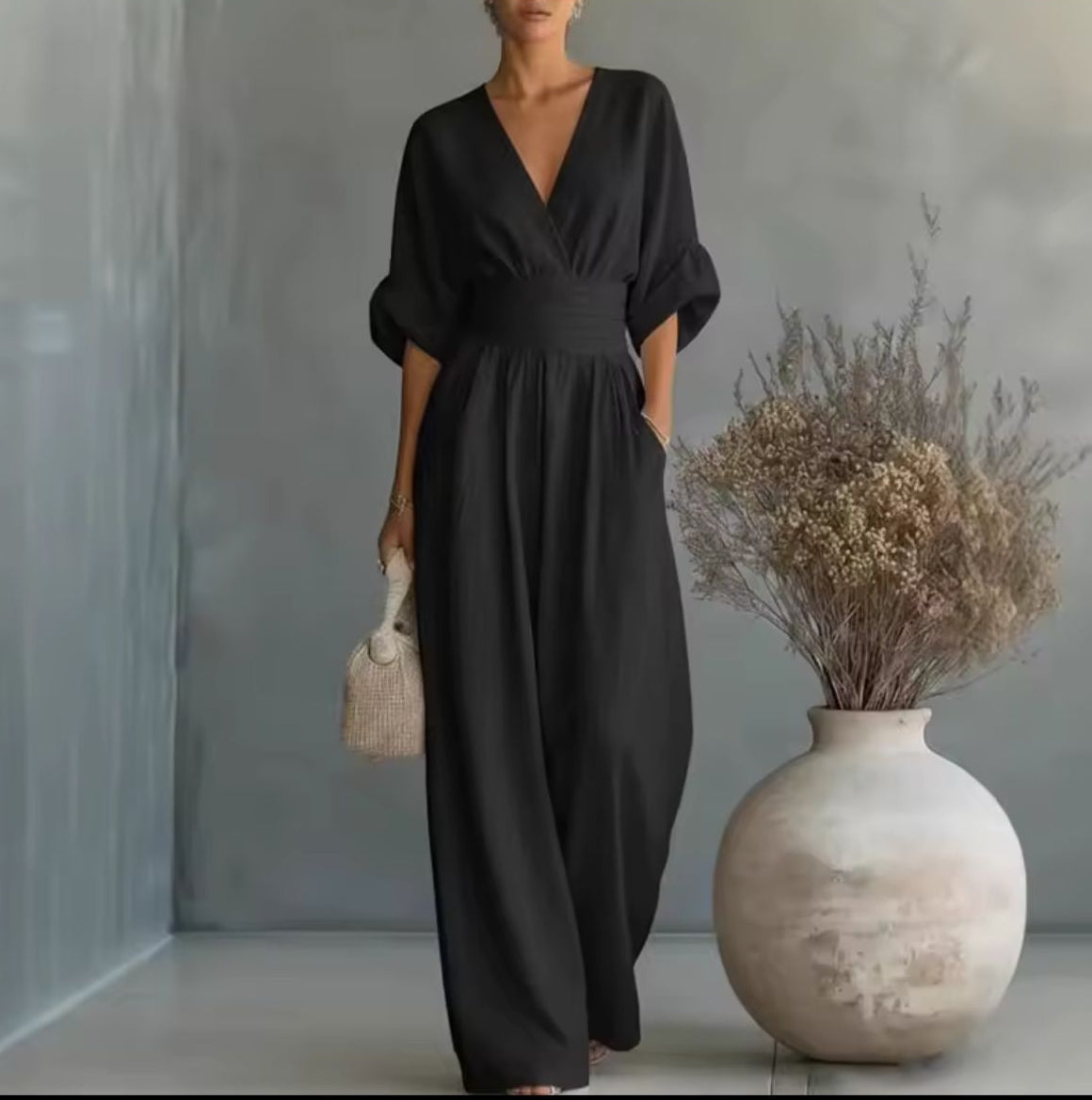 Vega | Mono elegante de pernera ancha