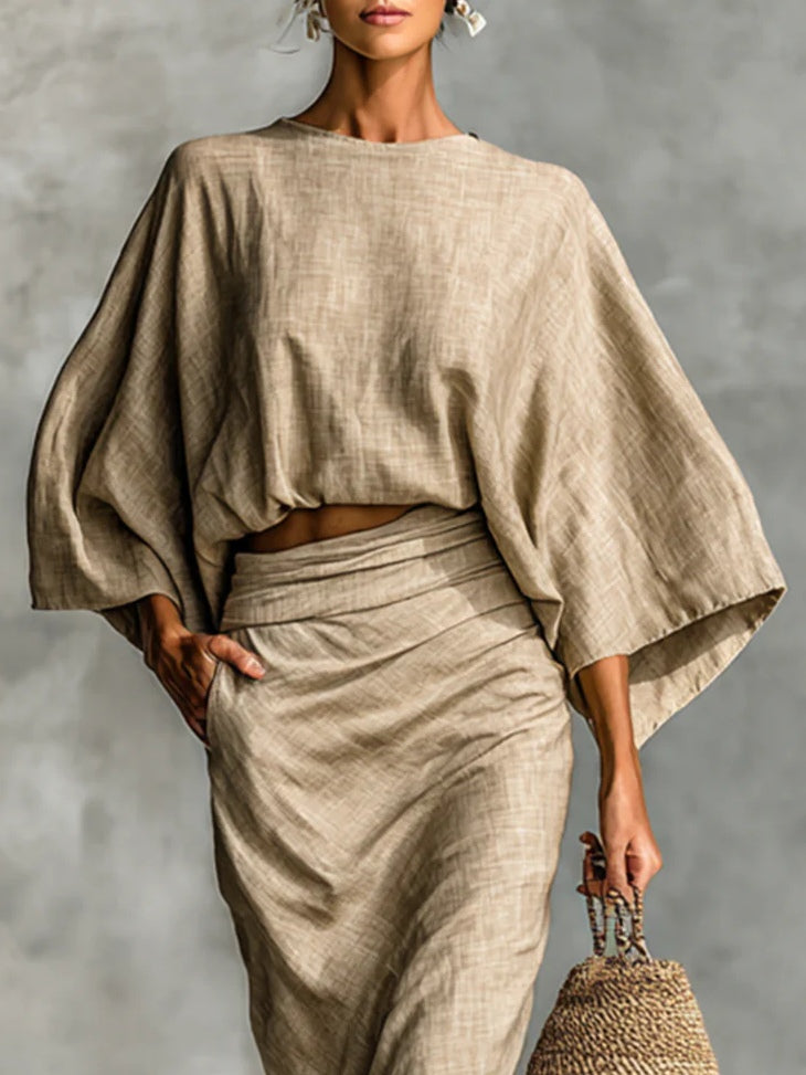 Giulia | Conjunto elegante de dos piezas con falda