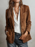 Cristina | Blazer vintage marrón